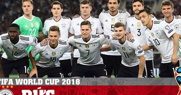 Đây là lý do khiến Đức khó vô địch World Cup 2018